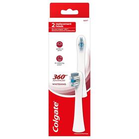 4351325910 -palmolive Co 360 Advanced Whitening Electric Toothbrush Replacement Head 2 Count