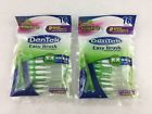000258 Dentek Packs Of Easy Brush Wide Interdental Cleaners Mint Fluoride