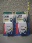 0010415018842 Aim Dental Floss Mint Wax Nylon 100 Yds Free 12 Yd Travel Pack Lot Of 2 Nip 672935781073
