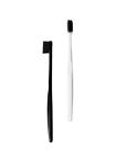 0010brushbw-ca Morihata Binchotan Activated Charcoal Toothbrush Standard Bristles Black 83351282189