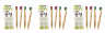01 Hello Boo Organic Bamboo Toothbrush For Kids Biodegradable 689551111047