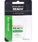 0381370092179 Reach Floss Johnson Pack Of 10 Dental Mint Waxed