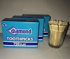 048789412652 Diamond Flat Toothpicks 750ct