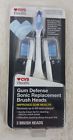 050428534861 Cvs Health Gum Defense Sonic Replacement Brush Heads
