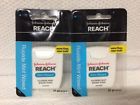 059582 Reach Johnson Lot Of Fluoride Mint Waxed Dental 381370093176