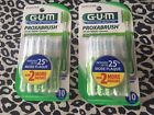 070942002448 Gum Lot Of Sunstar Proxabrush Go Betweens Cleaners