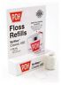 100-yd 076757400097 Poh Nowax Classic Dental Floss Refills Unwaxed Spools