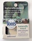 077326981306 Toms Of Maine Naturally Waxed Unflavored Flat Floss