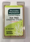 088900000191 Thursday Plantation Tea Tree Chewing Sticks Cinnamon Toothpicks