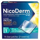21mg-ct 142020 Nicoderm Cq Nicotine Patch Clear Step Quit Smoking See Date
