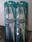 2-2pk Medium Soft Aquafresh Lot Of Aqua Fresh Direct Toothbrushes 31 Or 32