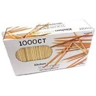 2205288421 Toothpick Holders Count Natural Bamboo Toothpicks Kitchen Essential 796433857198