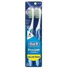 300416978031 Oral Pulsar Soft Bristle Toothbrush Twin Pack Colors