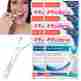 Pla47485 300ct Plackers Reusable Right Angle Dental Flosser Picks Braces Front Back Teeth