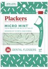 302885518 Plackers Micro Mint Dental Flossers Count