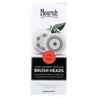34193419 Nourish Replacement Brush Heads Count