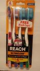 405328 Reach Toothbrushes Ultra Clean Soft Assorted Colors Count