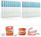 40pcs Pcs Interdental Between Teeth Floss Brush Elastic Massage Gum Toothpick