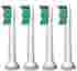 4962867748 Toothbrush 4 Replacement Heads For Philips Sonicare Proresults 749628677484