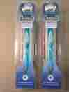 51001 Reach Acess Johnson Flosser W 4 Snap On Heads 2pc Lot Blue Free Ship