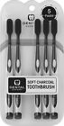 53418 Perfect Charcoal Whitening Toothbrush Bright Gentle Soft Slim 689526753418
