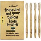 54355 Bamboo Manual Toothbrushes Toothbrush Degree Angle Soft Bpa 643504902441
