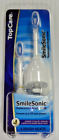 57665 Smile Sonic Topcare Smilesonic Replacement Brush Heads Toothbrush 036800340572