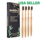 633556097509 Upperlux Premium Biodegradable Bamboo Toothbrush Set Of With