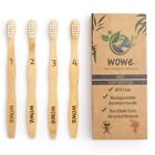 638865967734 Wowe Kids Natural Bamboo Toothbrush Individually Numbered Bpa