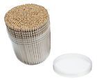 669819125177 Jsdoin Bamboo Wooden Toothpicks Large Wood Round In