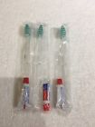 68076 Colgate Disposable Toothbrush Portable Travel Fresh Mint Toothpaste Pieces