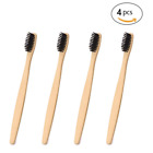 6920323000157 Sonifox Pcs Bamboo Bristle Toothbrush Made With Charcoal 6920323000164