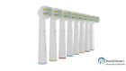 693892510353 Sonicleanplus Replacement Toothbrush Heads For Oral Broun Floss