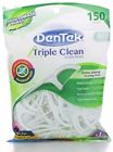7176590 Dentek Triple Clean Floss Picks Fresh Mint Each 798167176590