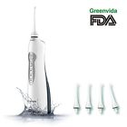 722970947467 Greenvida Water Flosser Electric Cordless Rechargeable Portable Oral