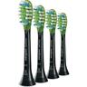 7445001949935 Sonicare Philips Premium White Brush Heads Black Pack