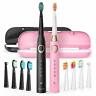 753936798557 Fairywill Dual Sonic Electric Toothbrushes For Piece Set