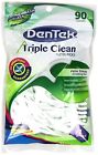 772195458330 Dentek Triple Clean Floss Picks Mint Count