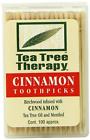 783318691466 Tea Tree Therapy Toothpicks Cinnamon Count