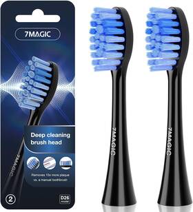 7magic 711181695847 Model D26 Electric Toothbrush Heads Replacement For Dee