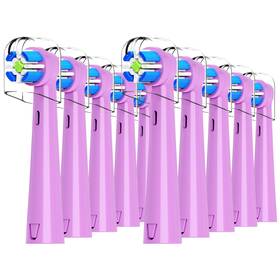 7zyki 721295572248 Compatible With Brusheez Kids Electric 1 Count Pack Of 10 Purple