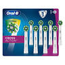 80351301 Oral Crossaction Electric Toothbrush Replacement Brush Heads Ct New Item