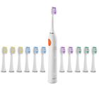 814578025941 Simplisonic Ultrasonic Rechargeable Electric Toothbrush Premium Package