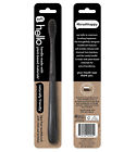 819156020042 Hello Toothbrush With Charcoal Soft Bristle Black Naturally