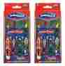 83050-2 Dr Fresh Marvel Heroes Standing Toothbrush 4 Count Pack 2 Total 8 Toothbrushe 714270018749