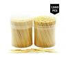 8541954293 Naturecore Bamboo Wooden Toothpicks Pcs Sturdy Safe Round Clear Storage
