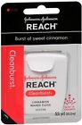 9219 Reach Cleanburst Cinnamon Waxed Floss Yards Pack Of 0381370092193