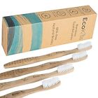 9352484000030 Ecokiss Soft Bristle Bamboo Toothbrush Biodegradable Handle By