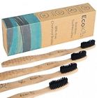 9352484000047 Ecokiss Charcoal Toothbrush Soft Bristles For Teeth Whitening