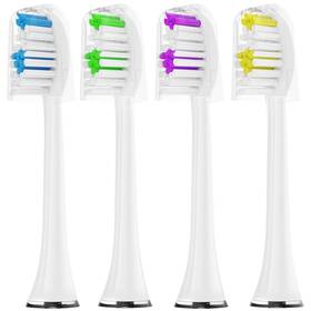Arlt-201 Acteh 4pb-w Toothbrush Heads Compatible With Sonic Edge Jetwave Jetuv Ebrush Models